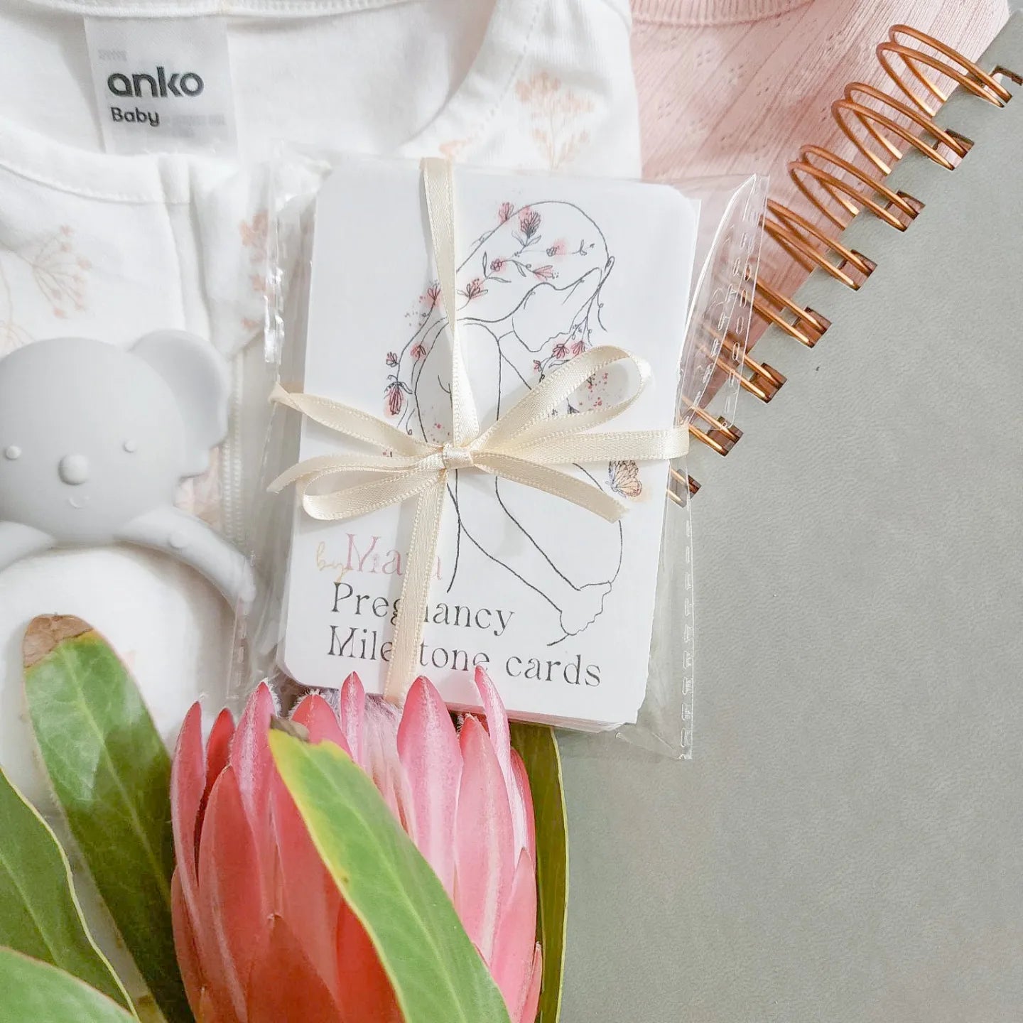 43 Pregnancy Milestone Cards