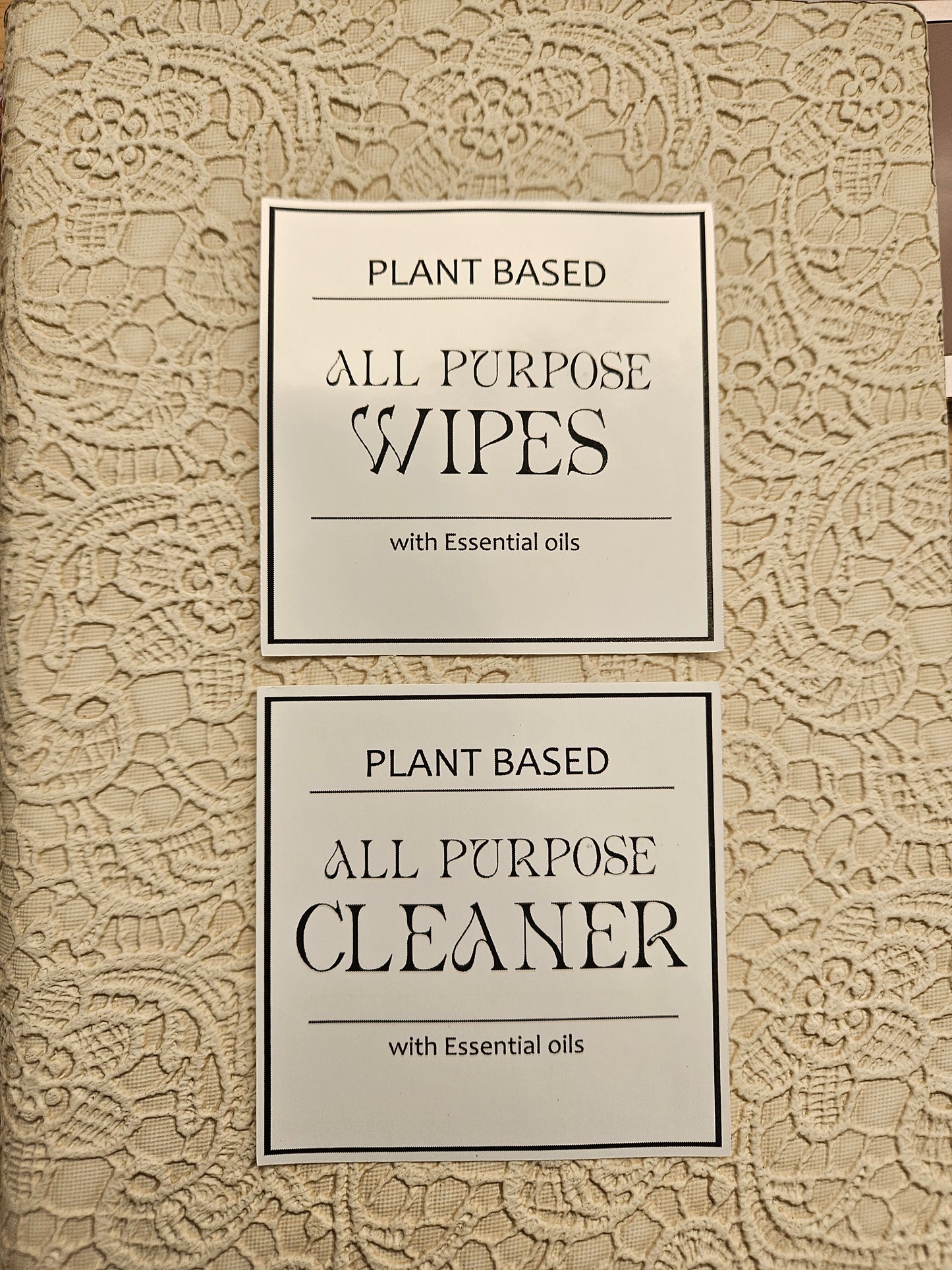 Essential Oil Label | Large 8cm x 8cm