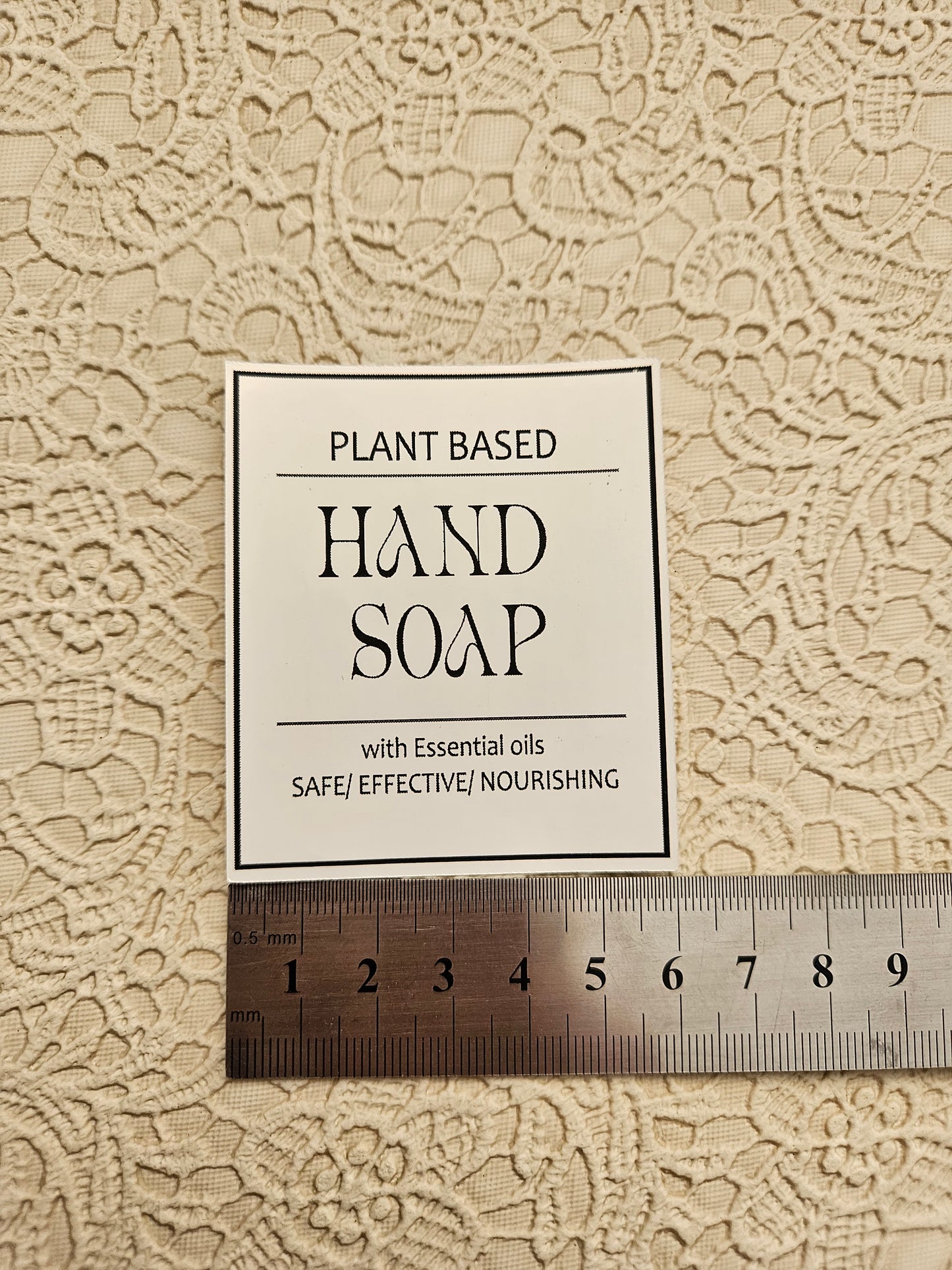 Essential Oil Label | Medium 6cm x 7cm