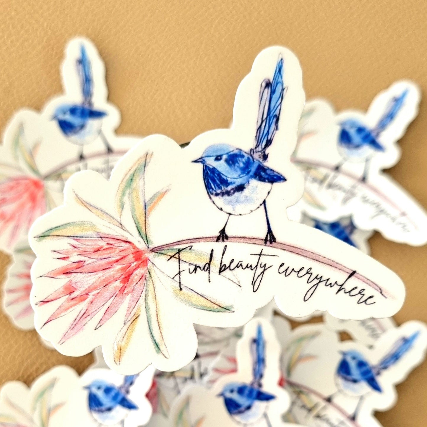 Blue Ren Affirmation Sticker