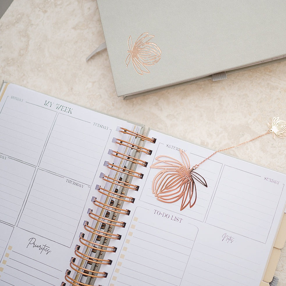 Undated Weekly Planner