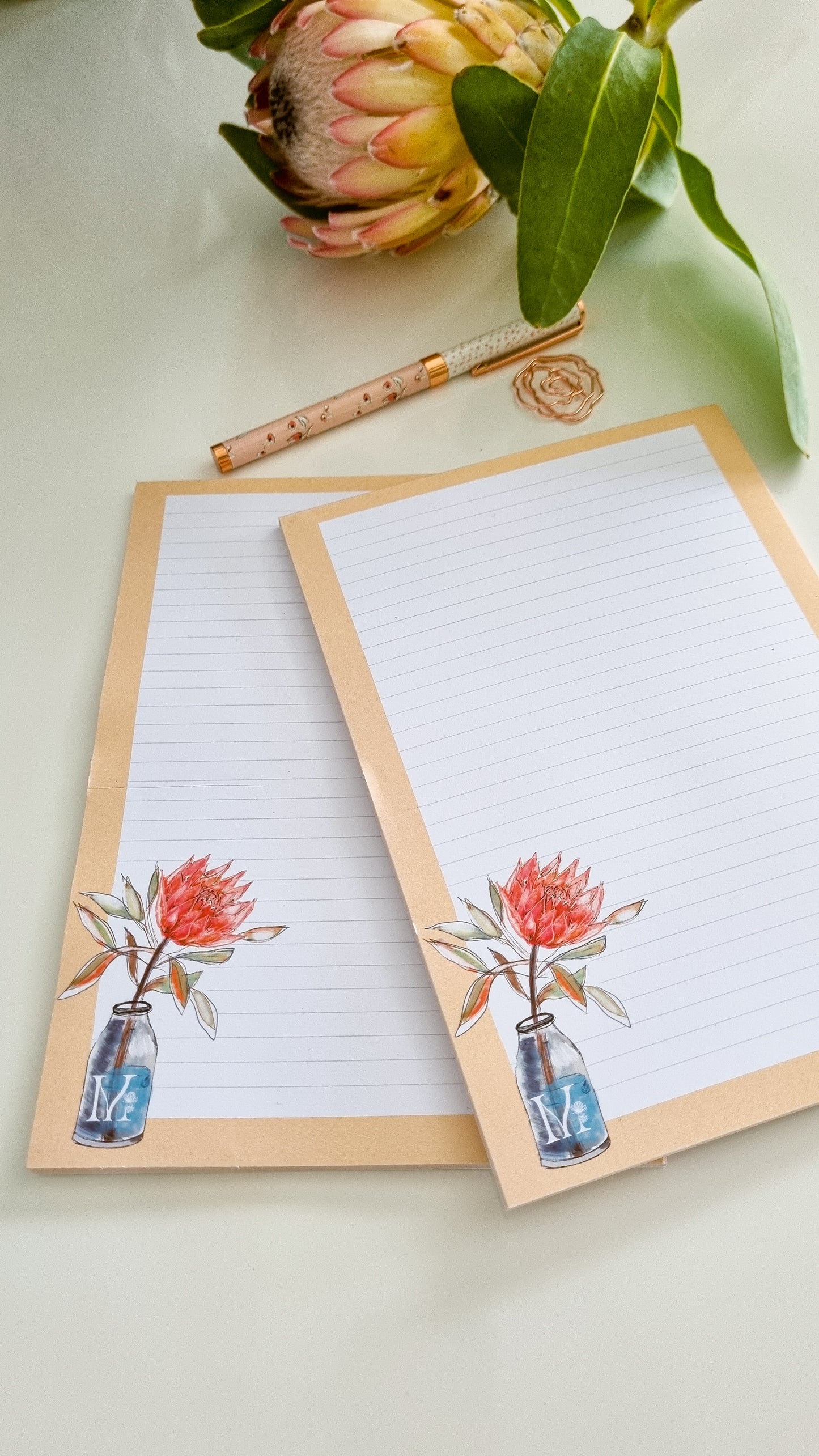 A5 Protea Notepad