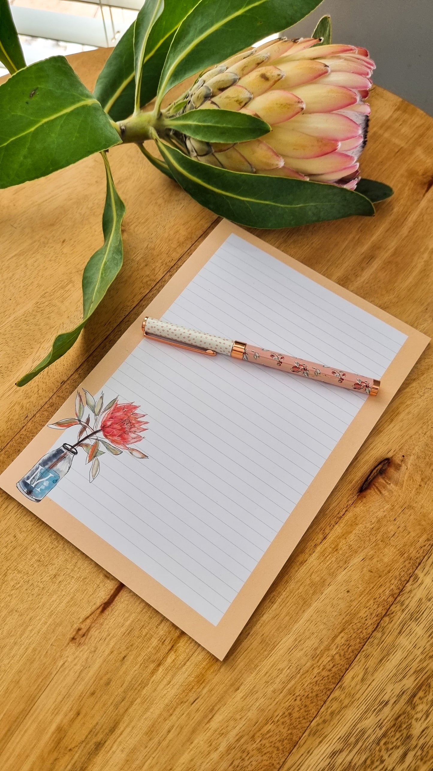 A5 Protea Notepad