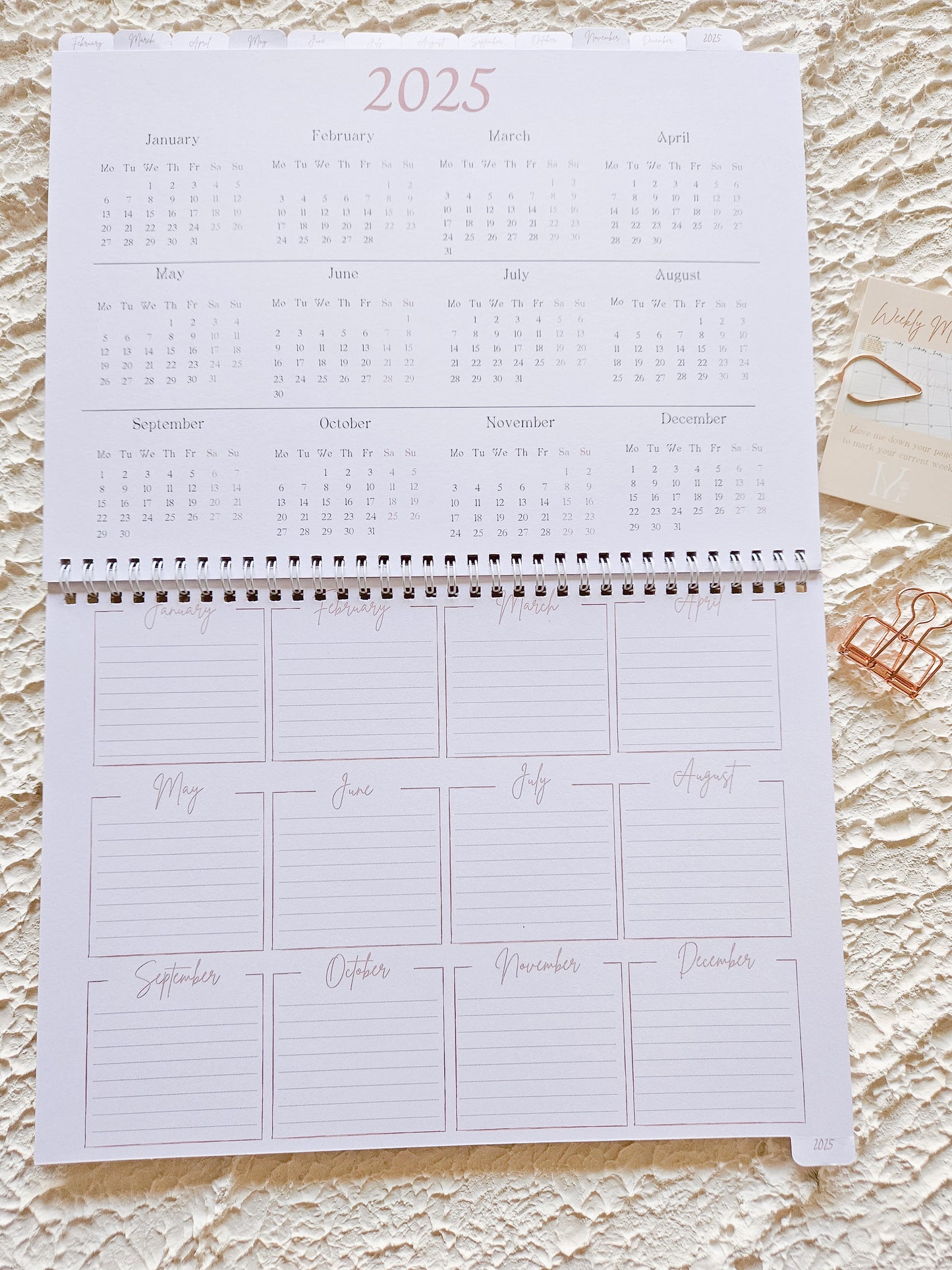 2025 Calendar | Wall planner