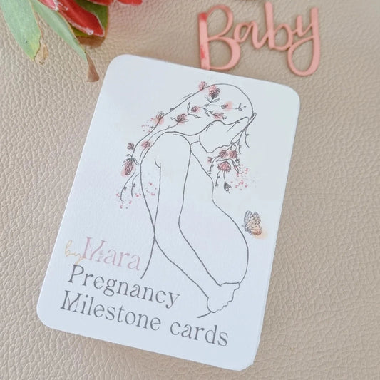 43 Pregnancy Milestone Cards