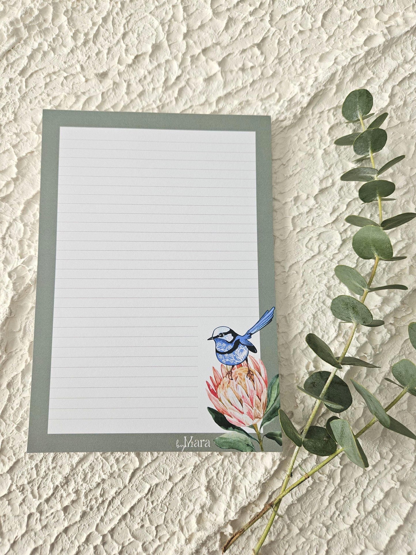 Green A5, Ren and Protea Notepad