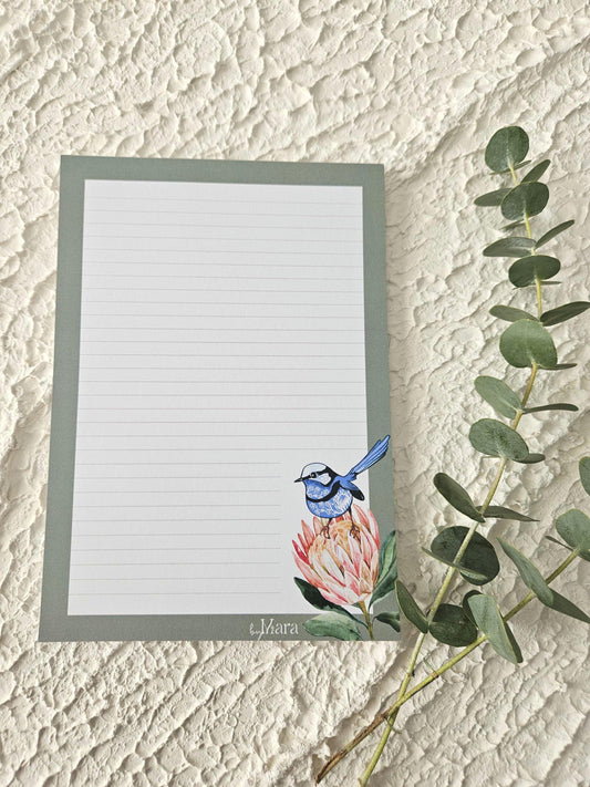 Green A5, Ren and Protea Notepad