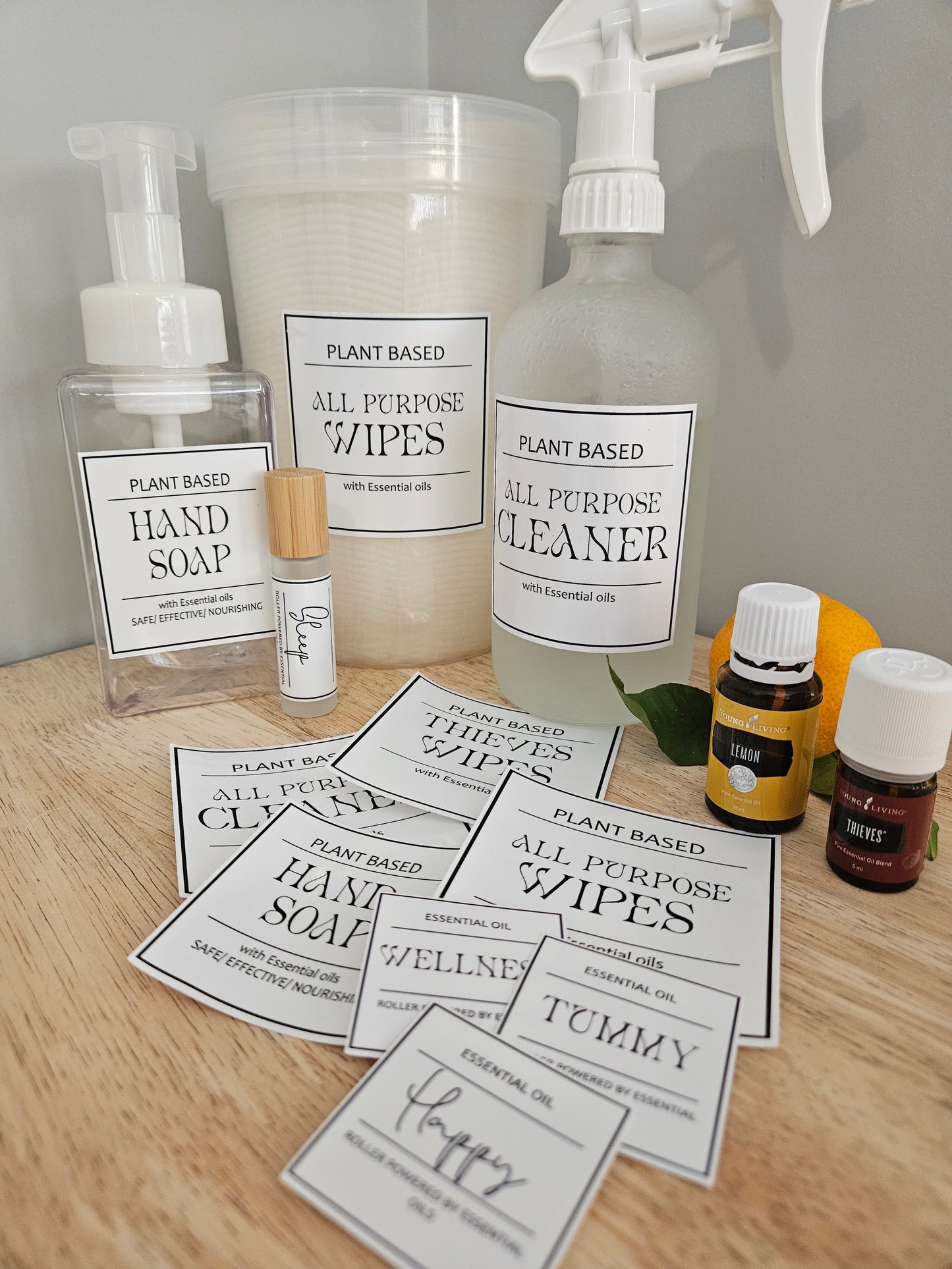 Essential Oil Label | Medium 6cm x 7cm