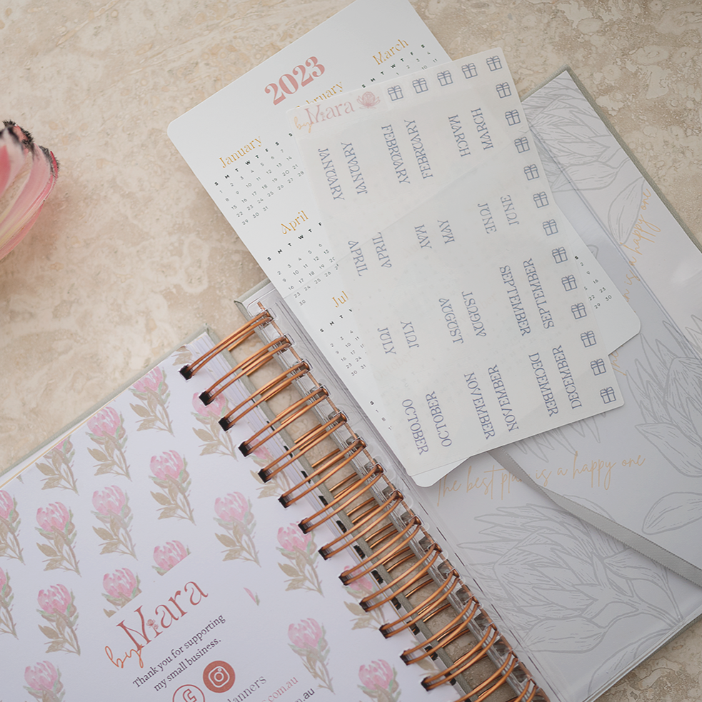 Undated Weekly Planner